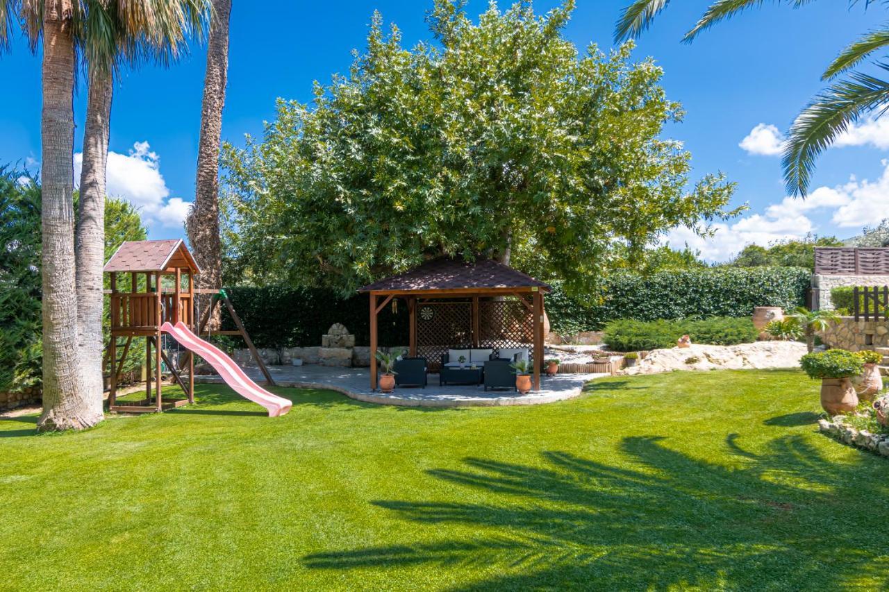Alia Stone Villa-Ideal For Families-Heated Pool Nohia Eksteriør billede