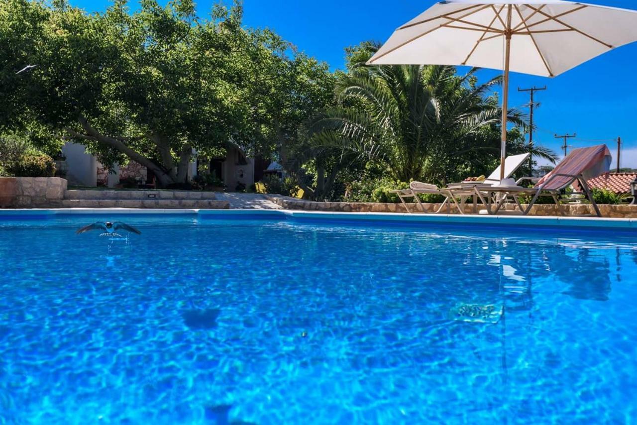 Alia Stone Villa-Ideal For Families-Heated Pool Nohia Eksteriør billede