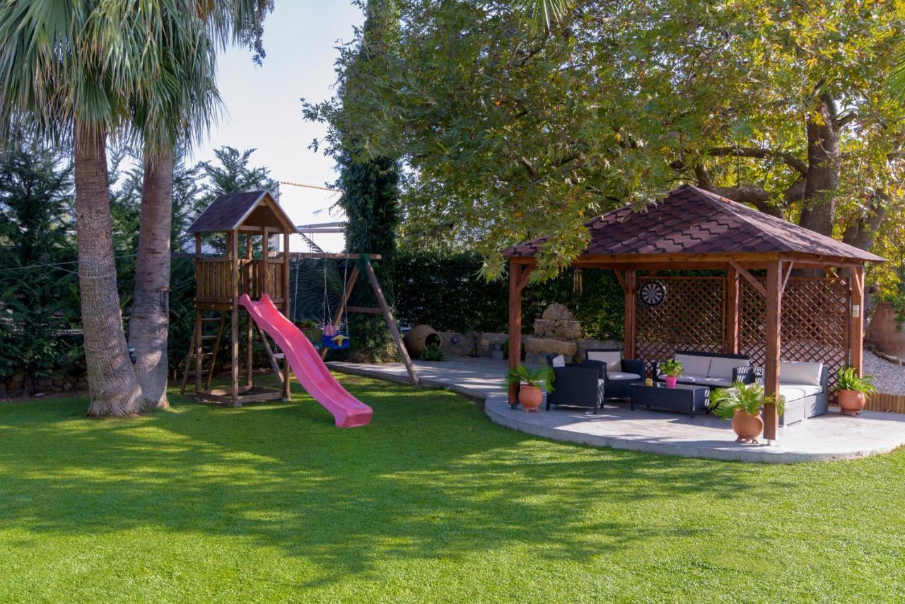Alia Stone Villa-Ideal For Families-Heated Pool Nohia Eksteriør billede
